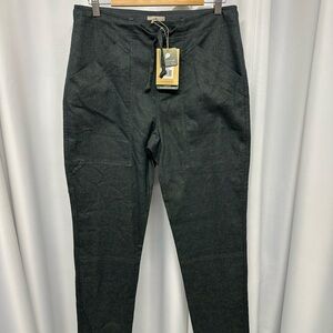 Royal Robbins Charcoal sightseeker hemp pants women’s size 12